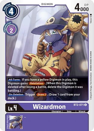 Wizardmon (BT2-071) [Release Special Booster] - Deck Out Gaming