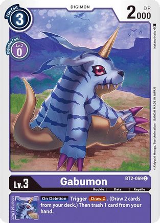 Gabumon - BT2-069 (BT2-069) [Release Special Booster] - Deck Out Gaming