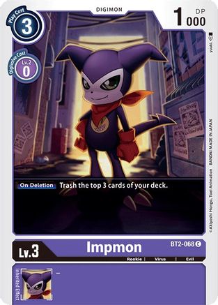 Impmon (BT2-068) [Release Special Booster] - Deck Out Gaming