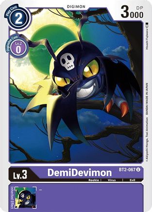 DemiDevimon (BT2-067) [Release Special Booster] - Deck Out Gaming