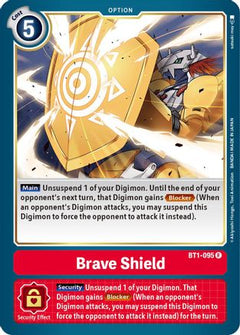 Brave Shield (BT1-095) [Release Special Booster] - Deck Out Gaming