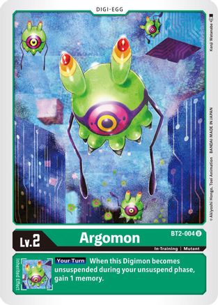 Argomon - BT2-004 (BT2-004) [Release Special Booster] - Deck Out Gaming