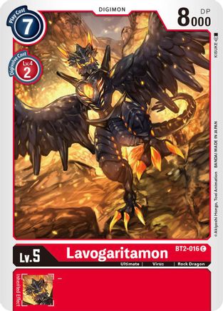 Lavogaritamon (BT2-016) [Release Special Booster] - Deck Out Gaming