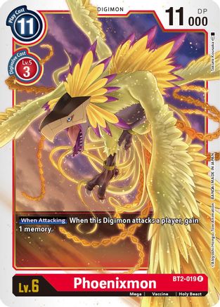 Phoenixmon (BT2-019) [Release Special Booster] - Deck Out Gaming