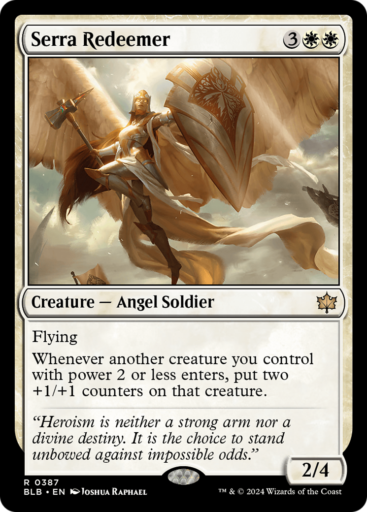 Serra Redeemer (387) [Bloomburrow] - Deck Out Gaming