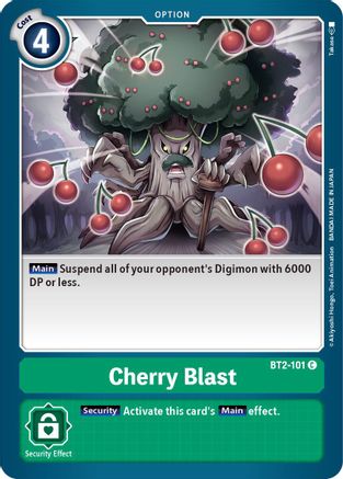 Cherry Blast (BT2-101) [Release Special Booster] - Deck Out Gaming