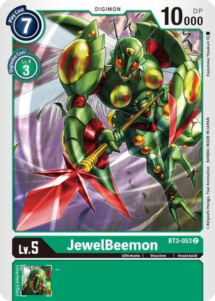 JewelBeemon (BT3-053) [Release Special Booster] - Deck Out Gaming