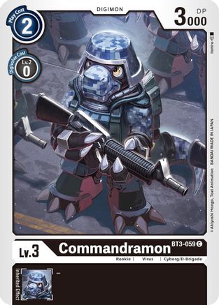 Commandramon (BT3-059) [Release Special Booster] - Deck Out Gaming