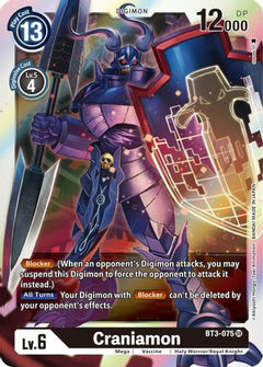 Craniamon (BT3-075) [Release Special Booster] Foil - Deck Out Gaming