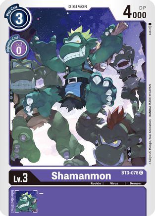 Shamanmon (BT3-078) [Release Special Booster] - Deck Out Gaming