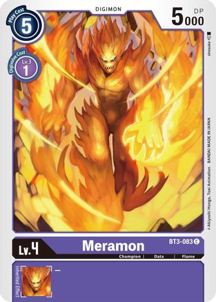 Meramon (BT3-083) [Release Special Booster] - Deck Out Gaming