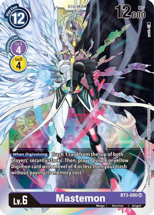 Mastemon (BT3-090) [Release Special Booster] Foil - Deck Out Gaming