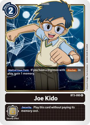 Joe Kido - BT3-095 (BT3-095) [Release Special Booster] - Deck Out Gaming