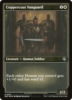 Coppercoat Vanguard (101) [March of the Machine: The Aftermath] etched - Deck Out Gaming
