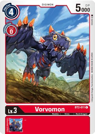 Vorvomon (BT2-011) [Release Special Booster] - Deck Out Gaming