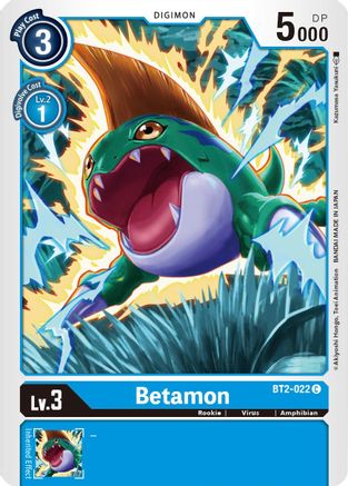 Betamon (BT2-022) [Release Special Booster] - Deck Out Gaming