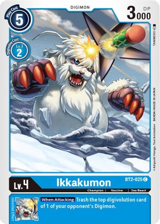 Ikkakumon - BT2-025 (BT2-025) [Release Special Booster] - Deck Out Gaming