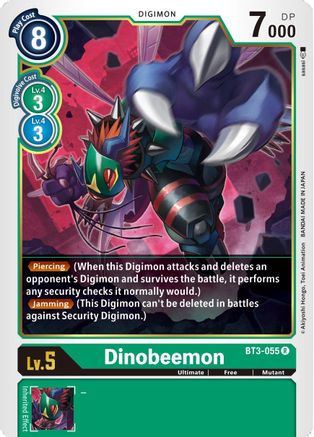 Dinobeemon (BT3-055) [Release Special Booster] - Deck Out Gaming