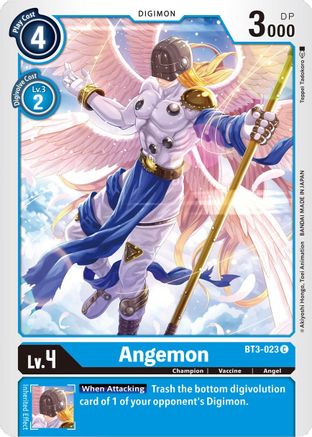 Angemon - BT3-023 (BT3-023) [Release Special Booster] - Deck Out Gaming