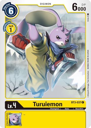 Turuiemon (BT3-037) [Release Special Booster] - Deck Out Gaming