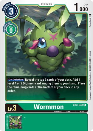 Wormmon (BT3-047) [Release Special Booster] - Deck Out Gaming