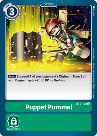 Puppet Pummel (BT2-100) [Release Special Booster] - Deck Out Gaming