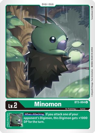 Minomon (BT3-004) [Release Special Booster] - Deck Out Gaming