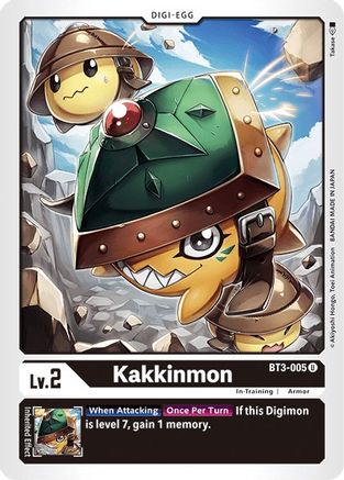 Kakkinmon (BT3-005) [Release Special Booster] - Deck Out Gaming