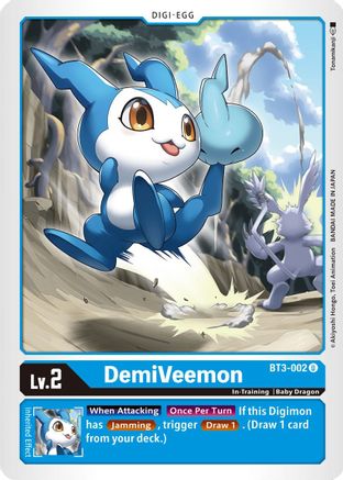 DemiVeemon - BT3-002 (BT3-002) [Release Special Booster] - Deck Out Gaming