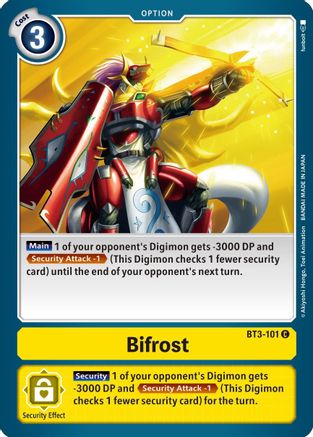 Bifrost (BT3-101) [Release Special Booster] - Deck Out Gaming