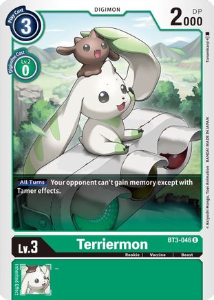 Terriermon (BT3-046) [Release Special Booster] - Deck Out Gaming