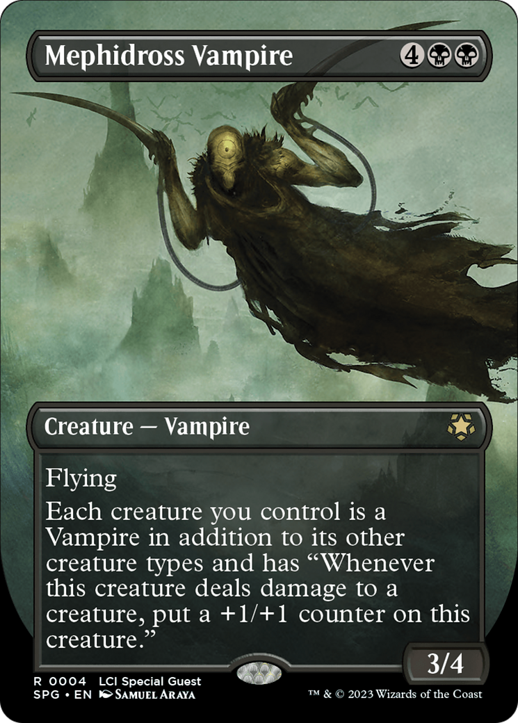 Mephidross Vampire (Borderless) (4) [Special Guests] - Deck Out Gaming