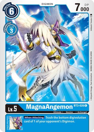 MagnaAngemon - BT3-026 (BT3-026) [Release Special Booster] - Deck Out Gaming