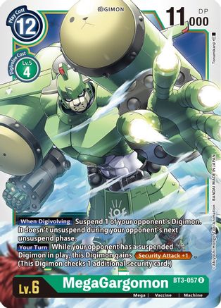 MegaGargomon (BT3-057) [Release Special Booster] - Deck Out Gaming