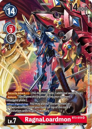 RagnaLoardmon (BT3-019) [Release Special Booster] Foil - Deck Out Gaming