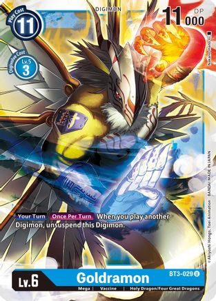 Goldramon (BT3-029) [Release Special Booster] - Deck Out Gaming