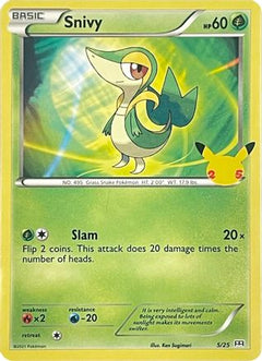 Snivy - 5/25 (5) [McDonald's 25th Anniversary Promos] Holofoil - Deck Out Gaming