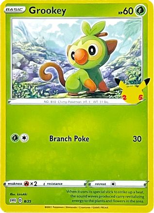 Grookey [McDonald's 25th Anniversary Promos] - Deck Out Gaming