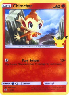 Chimchar - 12/25 (12) [McDonald's 25th Anniversary Promos] Holofoil - Deck Out Gaming