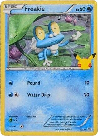 Froakie - 22/25 (22) [McDonald's 25th Anniversary Promos] Holofoil - Deck Out Gaming