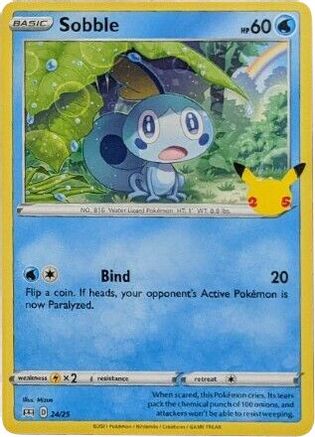 Sobble - 24/25 (24) [McDonald's 25th Anniversary Promos] Holofoil - Deck Out Gaming