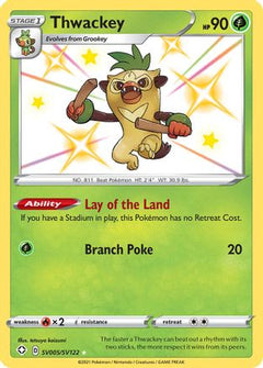 Thwackey (SV005) [Shining Fates: Shiny Vault] Holofoil - Deck Out Gaming