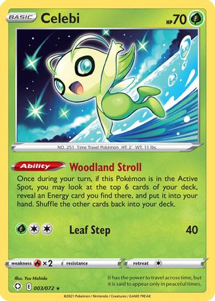 Celebi (3) [Shining Fates] Reverse Holofoil - Deck Out Gaming