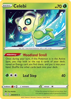 Celebi (3) [Shining Fates] Reverse Holofoil - Deck Out Gaming