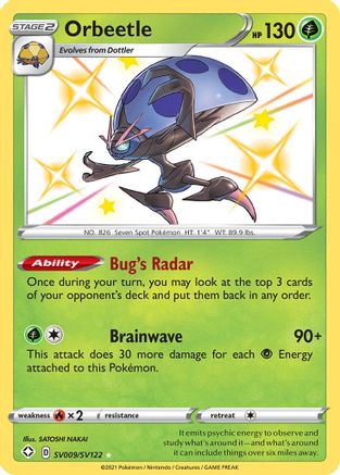Orbeetle (SV009) [Shining Fates: Shiny Vault] Holofoil - Deck Out Gaming