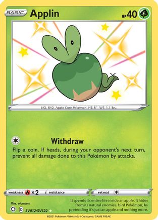 Applin (SV012) [Shining Fates: Shiny Vault] Holofoil - Deck Out Gaming
