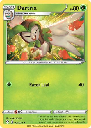 Dartrix (7) [Shining Fates] - Deck Out Gaming