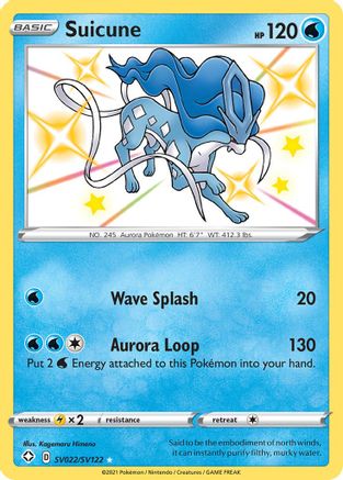 Suicune (SV022) [Shining Fates: Shiny Vault] Holofoil - Deck Out Gaming