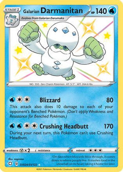 Galarian Darmanitan (SV024) [Shining Fates: Shiny Vault] Holofoil - Deck Out Gaming