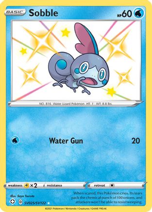 Sobble (SV025) [Shining Fates: Shiny Vault] Holofoil - Deck Out Gaming